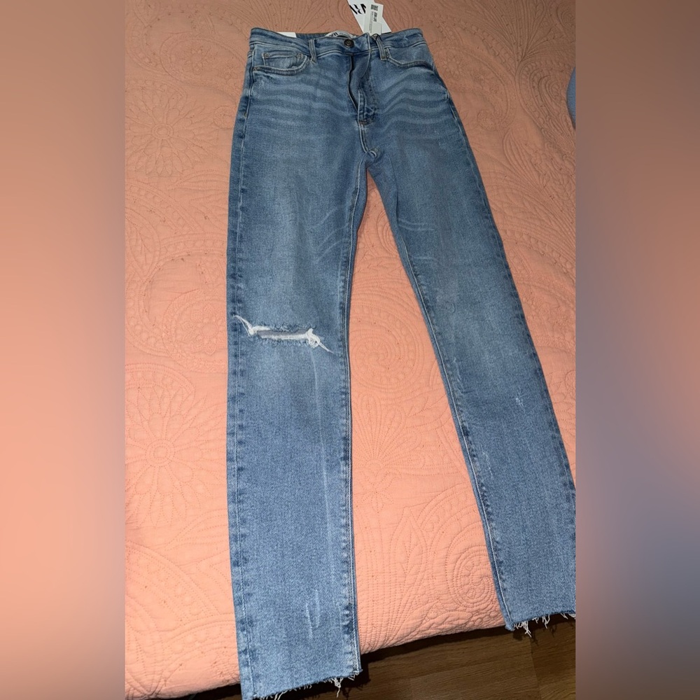 NEW Zara 80s skinny Jeans Size 4